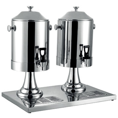 不锈钢双头奶鼎/镀金